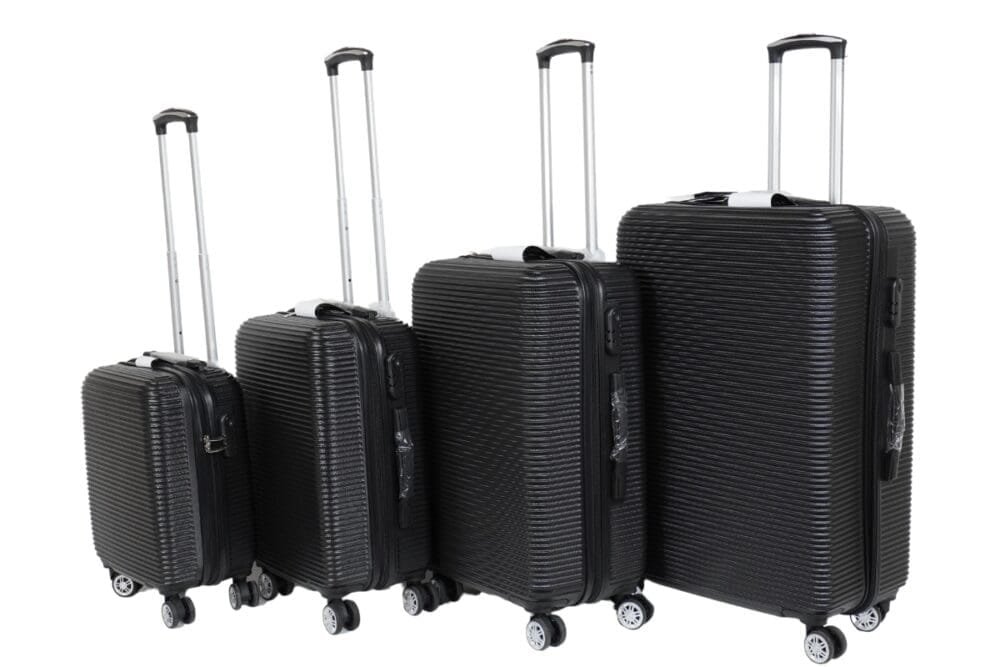 Darwin Reisekoffer Hartschalenkoffer 4er Set - Schwarz - Image 10