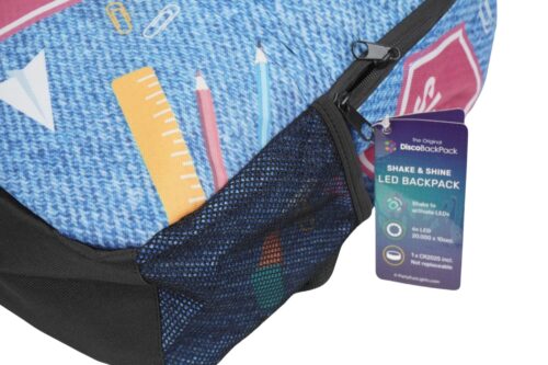 LED-Rucksack Shake&Shine - Blau M