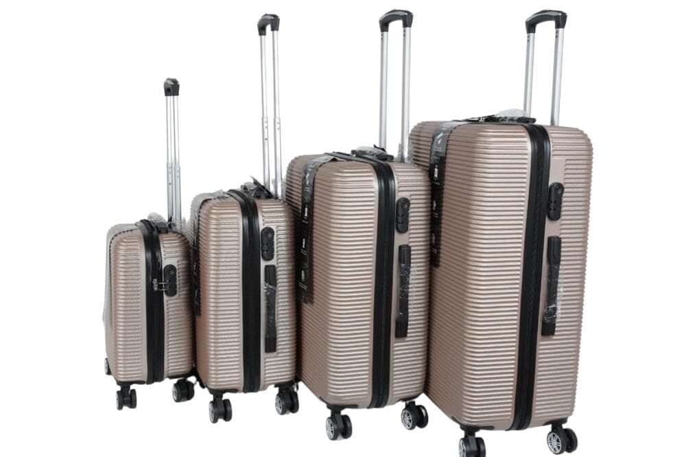 Darwin Reisekoffer Hartschalenkoffer 4er Set - Beige - Image 11