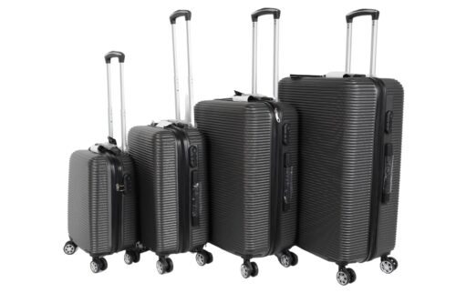 Darwin Reisekoffer Hartschalenkoffer 4er Set - Grau