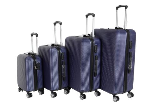 Darwin Reisekoffer Hartschalenkoffer 4er Set - Blau