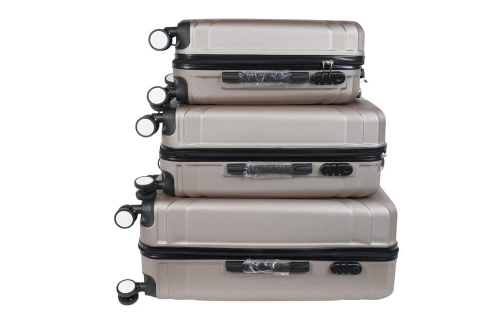 Palma Reisekoffer Hartschalenkoffer 3er Set - Beige - Image 12