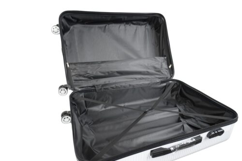 Darwin Reisekoffer Hartschalenkoffer 4er Set - Weiss