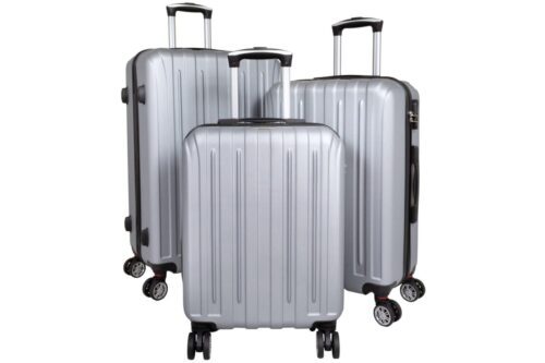 Hartschalenkoffer „Dallas“ – Silber (S/M/L)