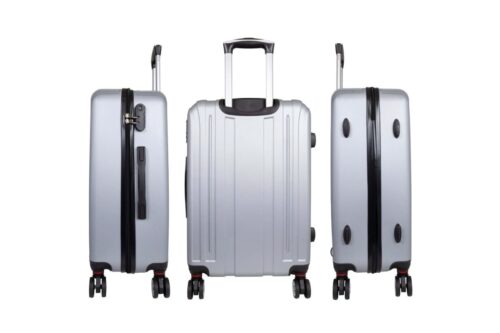 Hartschalenkoffer „Dallas“ – Silber (S/M/L)