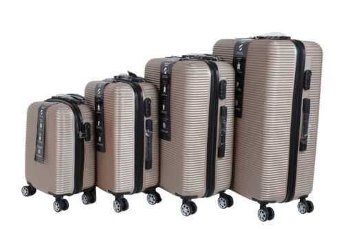 Darwin Reisekoffer Hartschalenkoffer 4er Set - Beige