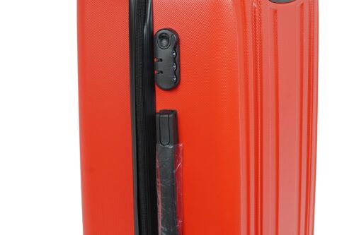 Hartschalenkoffer „Dallas“ – Rot (S/M/L)