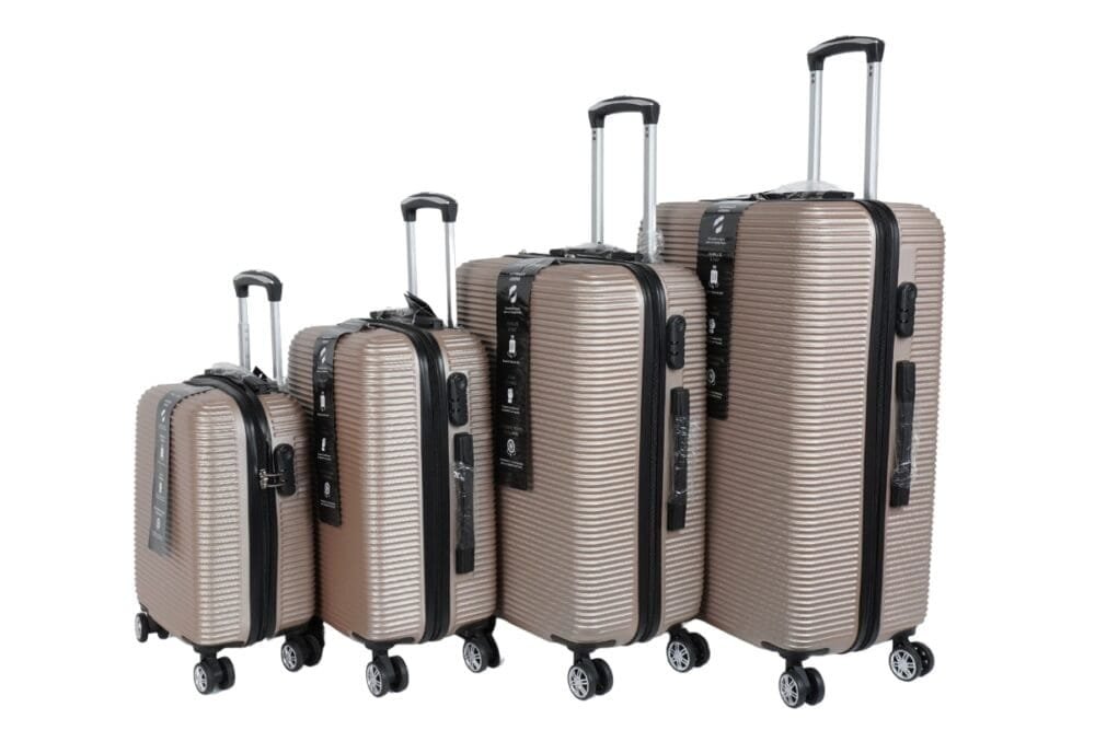 Darwin Reisekoffer Hartschalenkoffer 4er Set - Beige