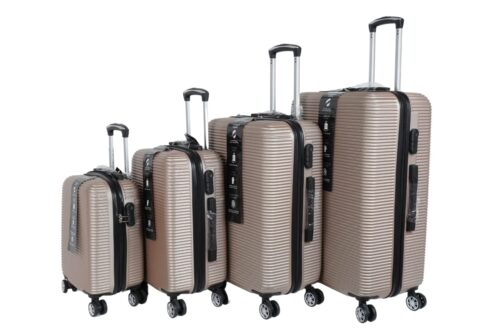 Darwin Reisekoffer Hartschalenkoffer 4er Set - Beige
