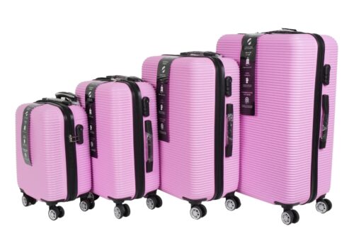 Darwin Reisekoffer Hartschalenkoffer 4er Set - Pink