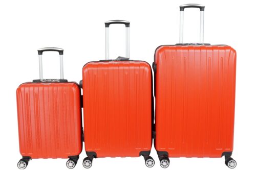 Hartschalenkoffer „Dallas“ – Rot (S/M/L)