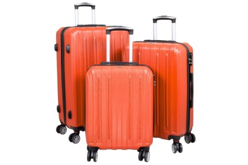 Hartschalenkoffer „Dallas“ – Rot (S/M/L)