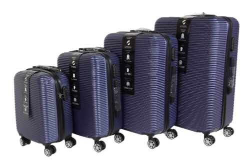 Darwin Reisekoffer Hartschalenkoffer 4er Set - Blau