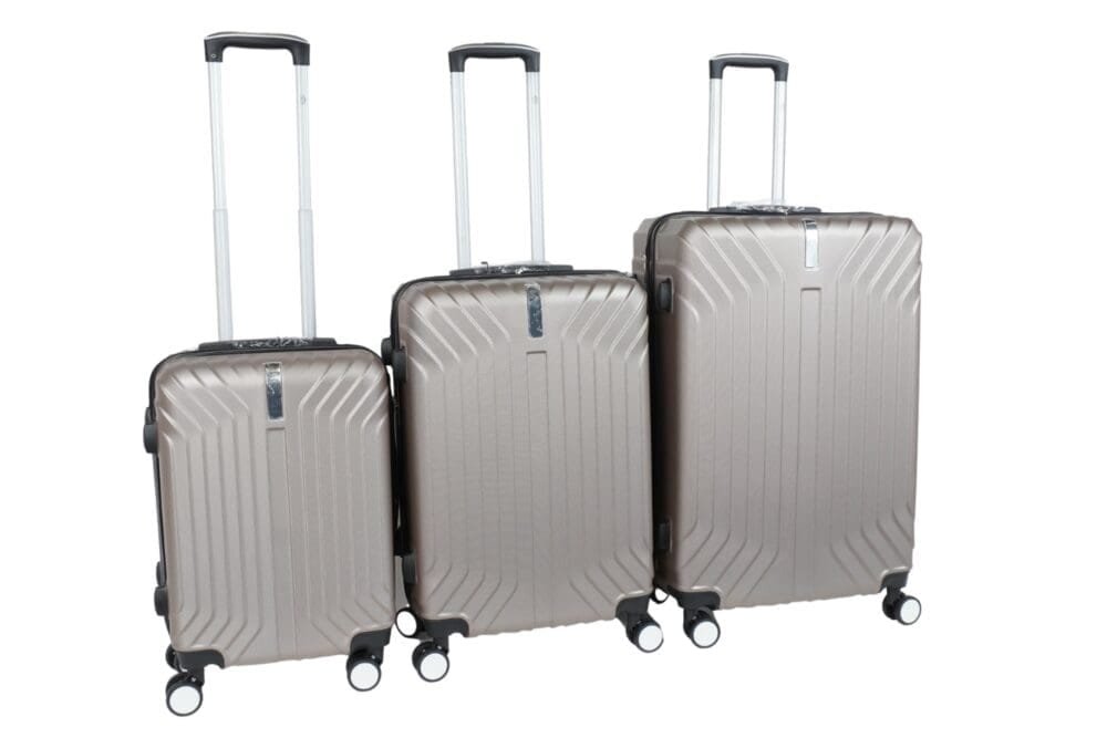Palma Reisekoffer Hartschalenkoffer 3er Set - Beige - Image 8