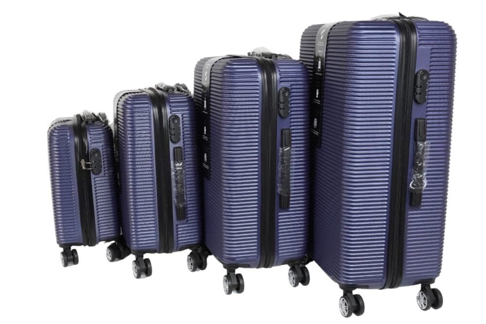 Darwin Reisekoffer Hartschalenkoffer 4er Set - Blau - Image 9