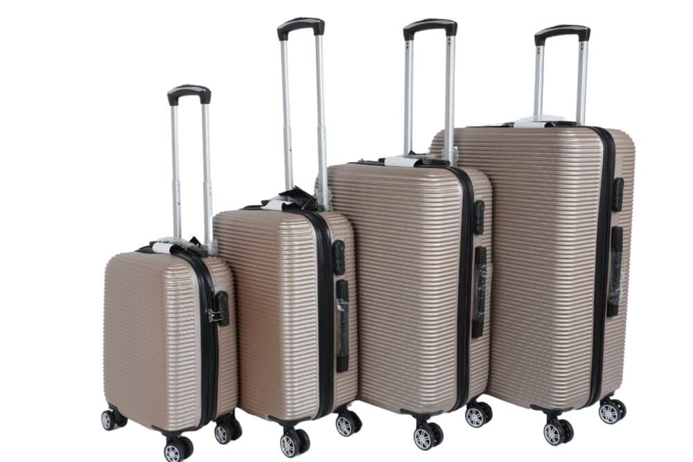 Darwin Reisekoffer Hartschalenkoffer 4er Set - Beige - Image 10