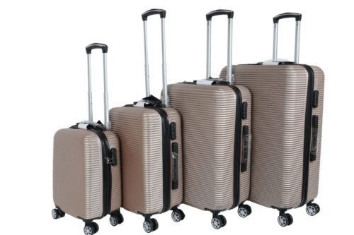 Darwin Reisekoffer Hartschalenkoffer 4er Set - Beige