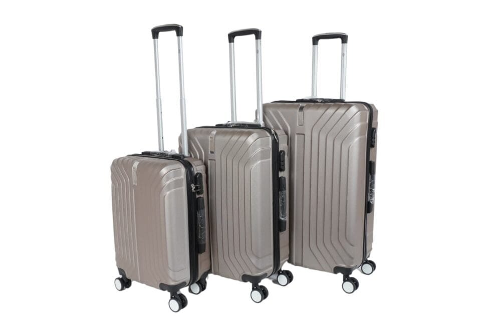 Palma Reisekoffer Hartschalenkoffer 3er Set - Beige - Image 10