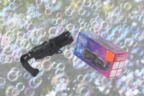 Automatische Seifenblasenmaschine - Schwarz