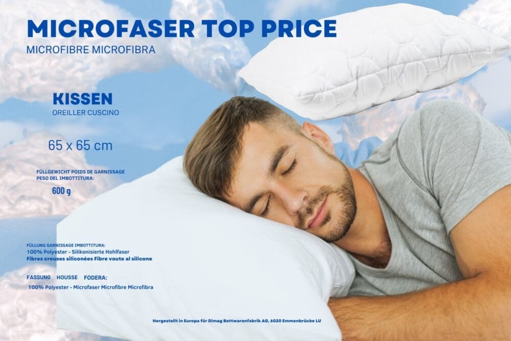 Microfaser Kissen