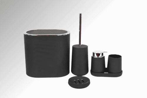 Badset Badezimmer Set - Schwarz