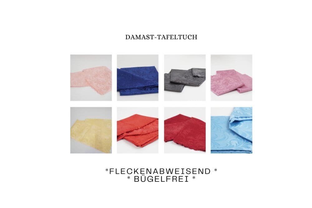 Tischdecke Damast-Tafeltuch