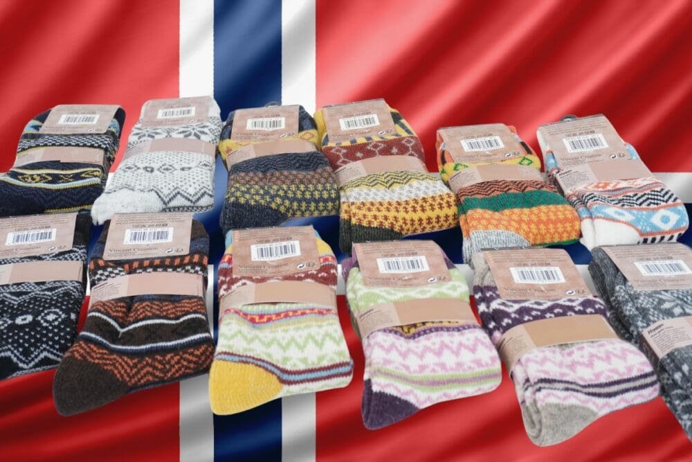 Norwegersocken Wollsocken