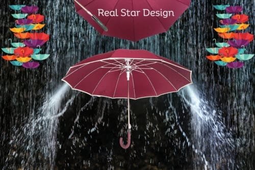 RegenPalette Premiumschirm -17 Farben