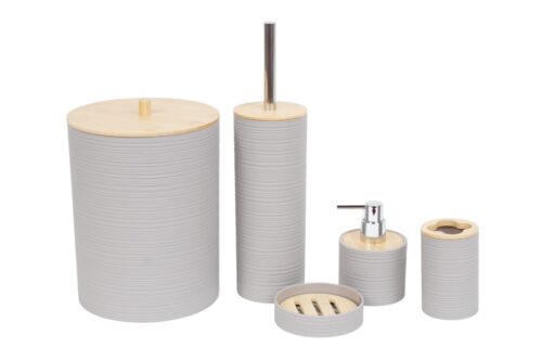 Badezimmer- Zubehör-Set - Beige