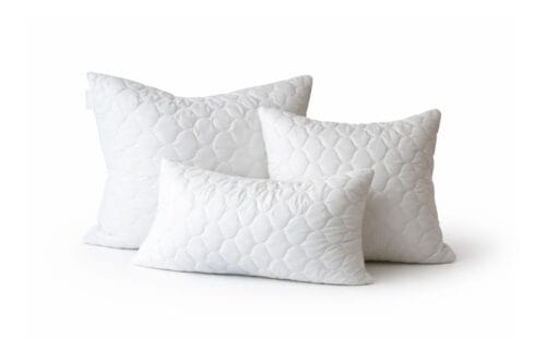 Microfaser Kissen von Bellissima Home in Weiss