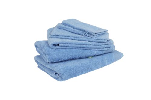 Hochwertige Frottierwäsche – Baby Blau