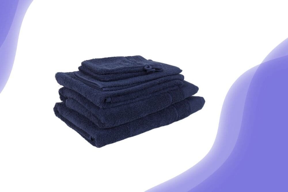Frottierwäsche 7-teiliges Set Indigo