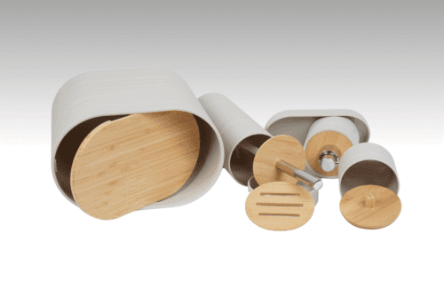Badezimmer 6-teiliges Set - Beige