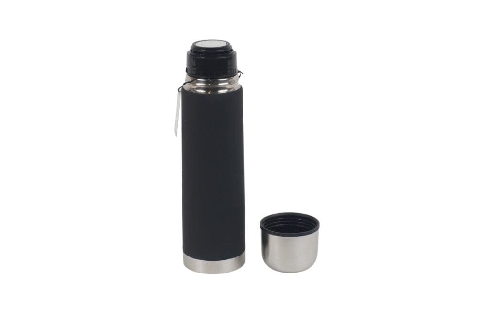 Thermosflasche Edelstahl 750ml Schwarz - Image 2
