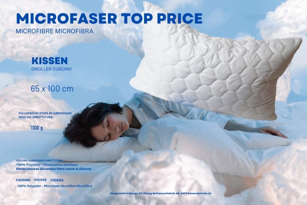 Microfaser- Kissen / 2 Grössen - Image 2