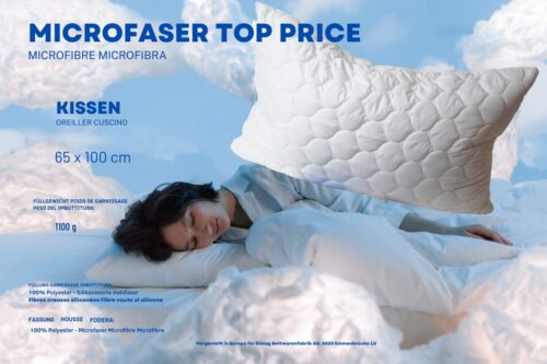 Microfaser- Kissen / 2 Grössen