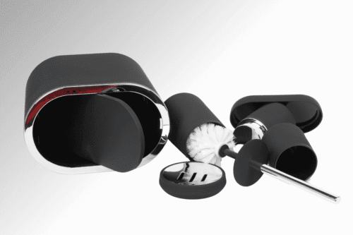 Badset Badezimmer Set - Schwarz