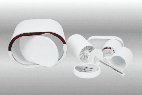 Badset Badezimmer Set - Weiss