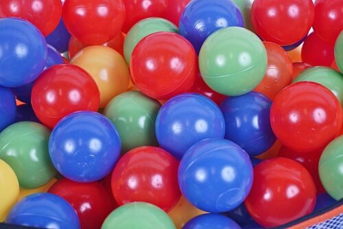 Spielbälle 100 Stück im Beutel