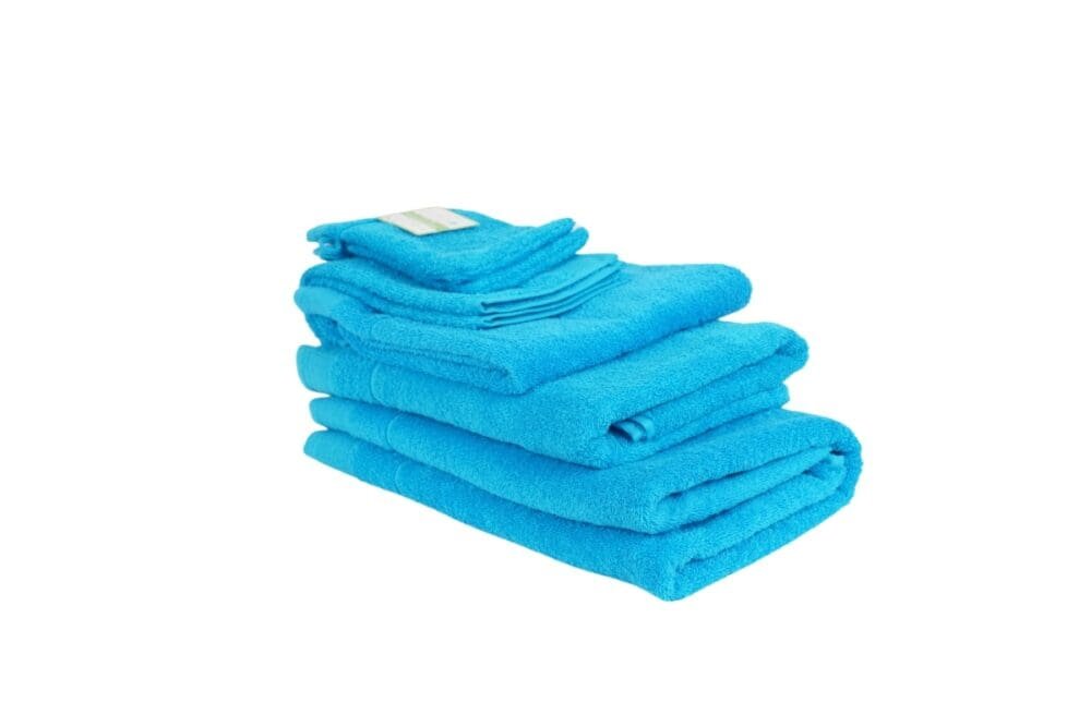 Hochwertige Frottierwäsche – Himmelblau - Image 3