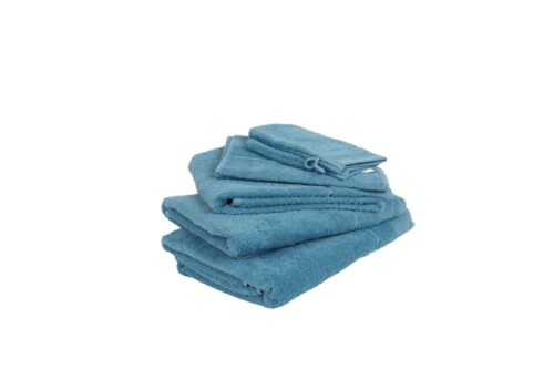Hochwertige Frottierwäsche – Aqua-blau