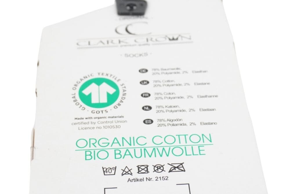 Business Socken für Herren Bio Baumwolle