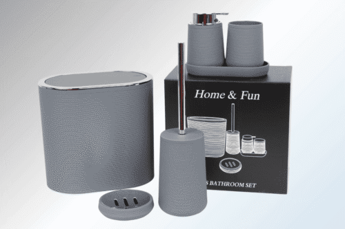 Badset Badezimmer Set - Grau