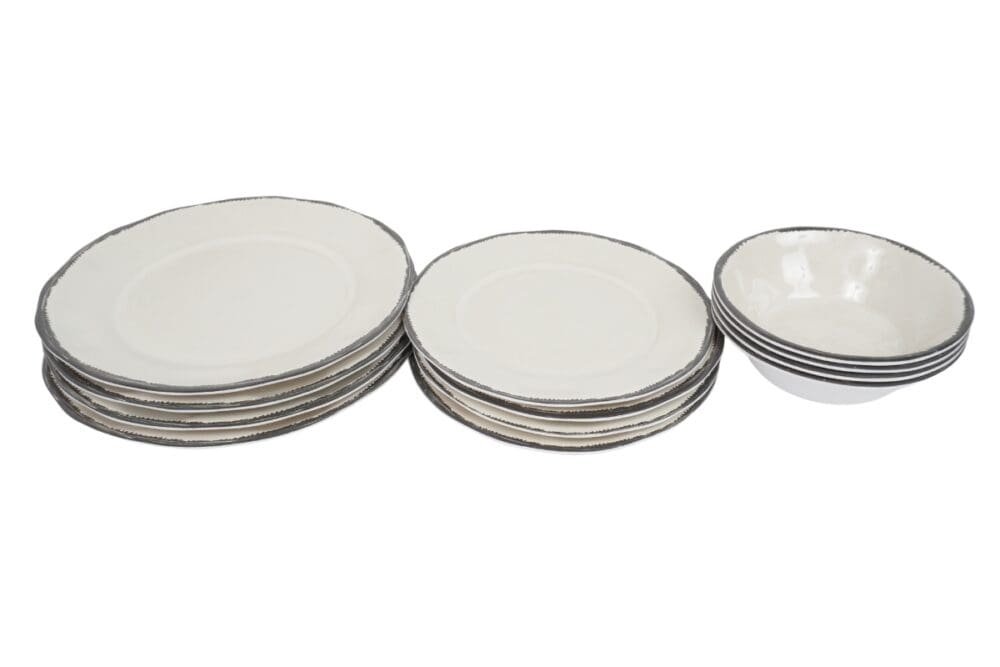 Melamin Geschirr Set 12tlg - Image 3