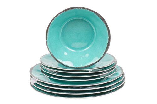 Melamin Geschirr Set 12tlg