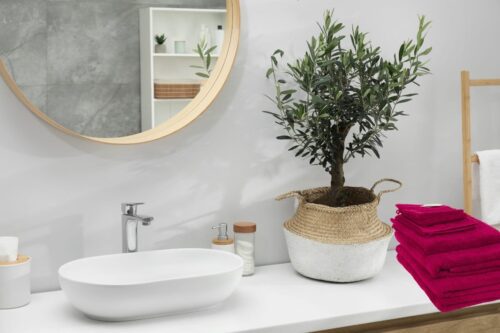 Hochwertige Frottierwäsche – Burgund