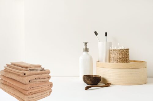 Hochwertige Frottierwäsche– Beige