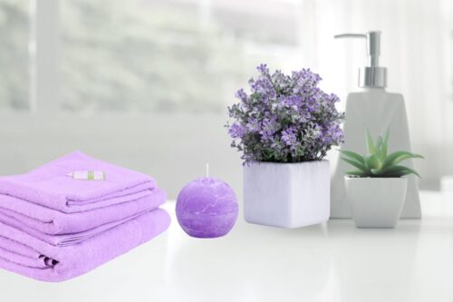 Hochwertige Frottierwäsche – Lavandel