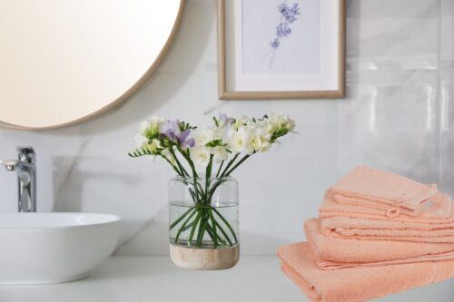 Hochwertige Frottierwäsche – Pfirsch