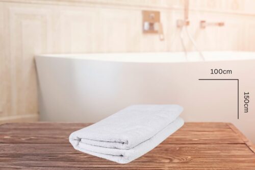 Hochwertige Frottierwäsche – Weiss